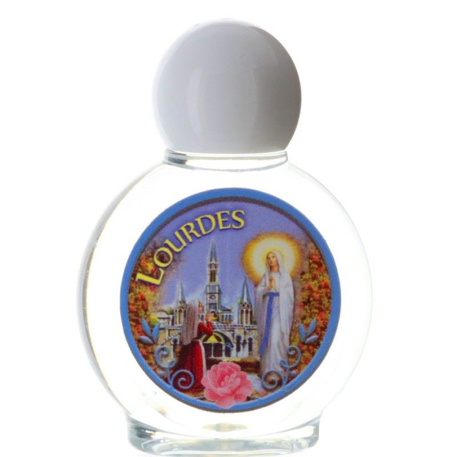 Palais du Rosaire Bouteille Eau De Lourdes | Flacon Plastique Avec 40Ml D'Eau De Lourdes