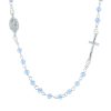 Palais du Rosaire Collier Fantaisie | Collier Chapelet Et Croix Couchee