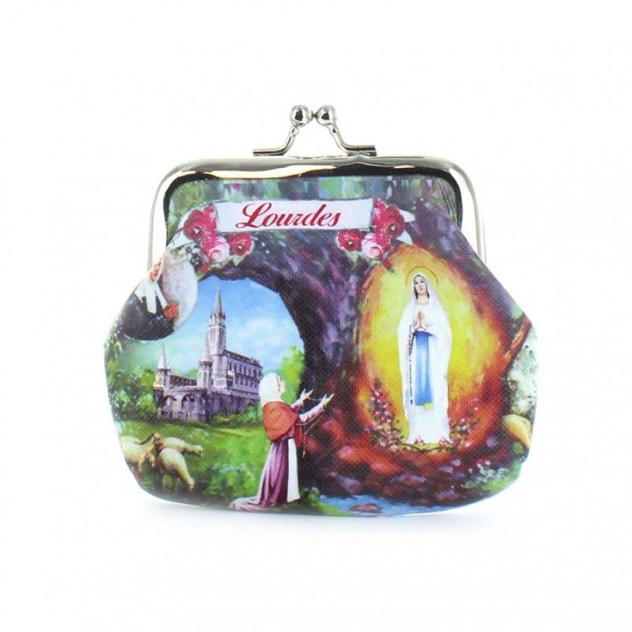 Palais du Rosaire Porte&Monnaie | Porte Monnaie Illustre Avec L'Apparition De Lourdes