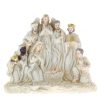 Palais du Rosaire Creche | Creche De La Nativite De 27 Cm En Resine