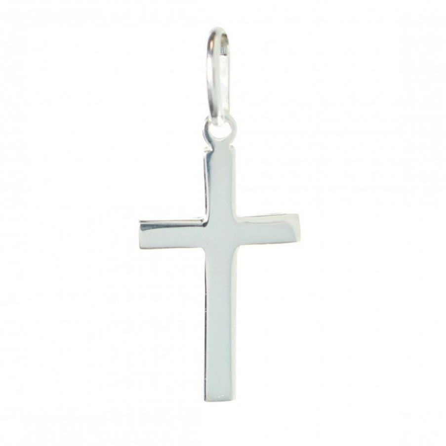 Palais du Rosaire Medaille Et Croix Argent | Croix En Argent 35Mm