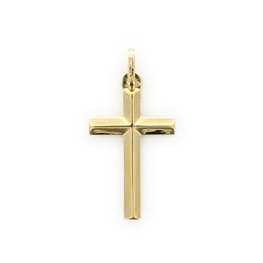Palais du Rosaire Medaille Et Croix Or | Croix Chretienne En Or 22Mm
