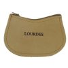 Palais du Rosaire Etui A Chapelet | Etui A Chapelet De Lourdes En Cuir Avec Une Fermeture Eclair
