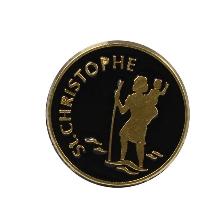 Palais du Rosaire Magnet | Magnet De Saint Christophe Dore 35Mm