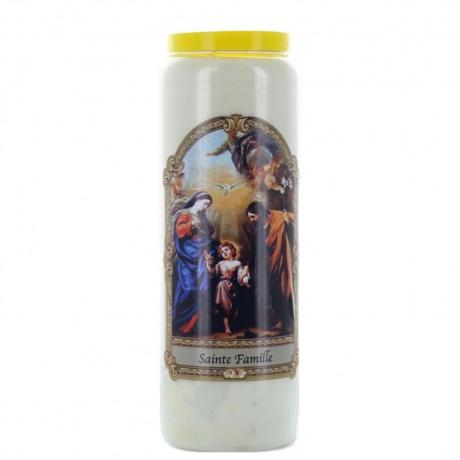 Palais du Rosaire Bougie Neuvaine | Lot De 12 Bougies De Neuvaine Sainte Famille