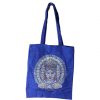 Palais du Rosaire Porte&Feuille | Tote Bag Bleu De La Vierge De Lourdes En Mosaique