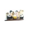 Palais du Rosaire Creche | Creche Chine En Ceramique 8X7Cm
