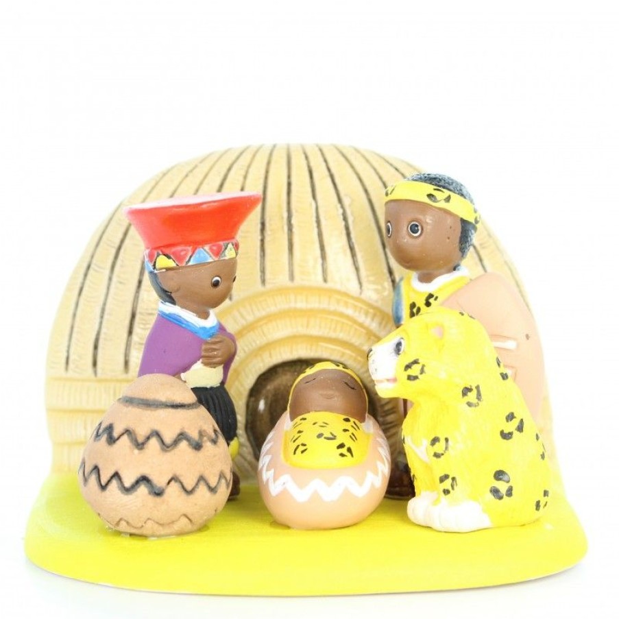 Palais du Rosaire Creche | Creche Afrique Du Sud Ceramique 8X7Cm