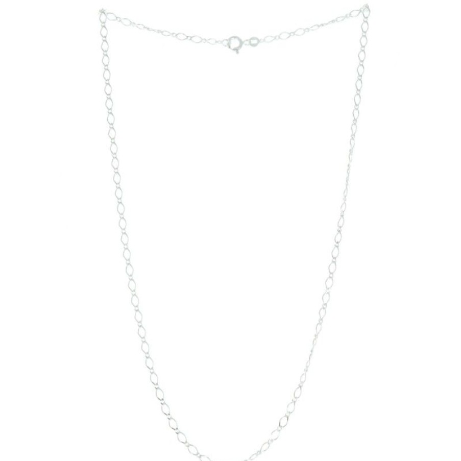 Palais du Rosaire Collier En Argent | Chaine Argent Maille Figaro 45 Cm