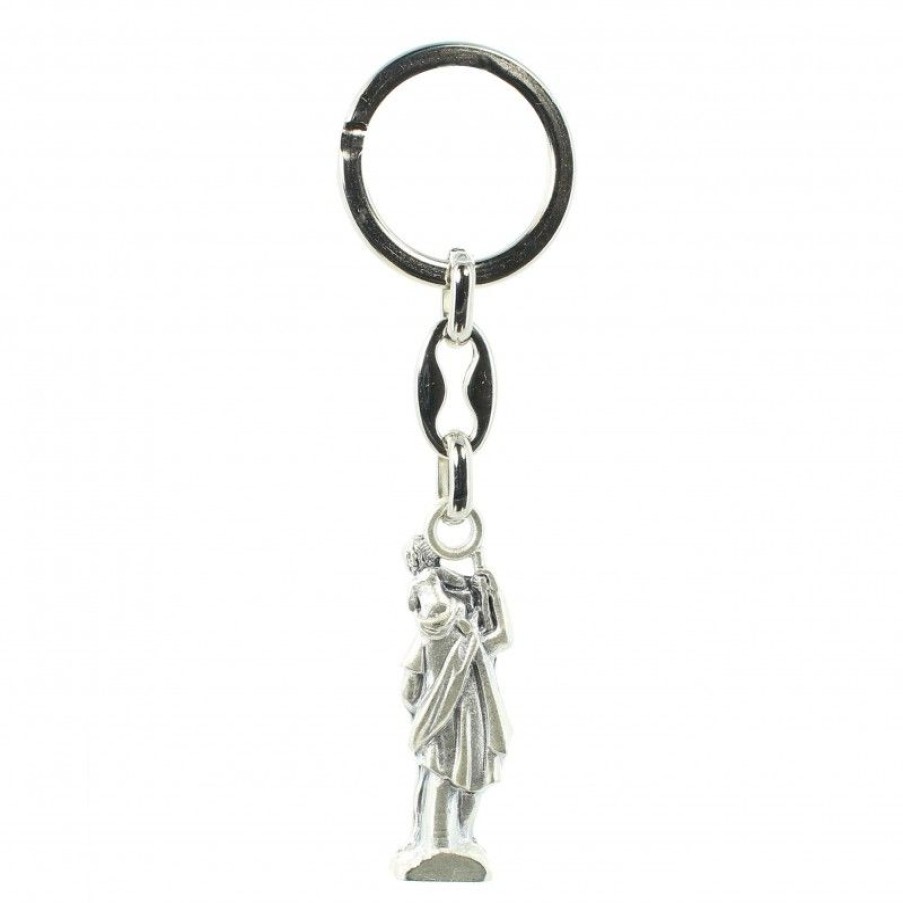 Palais du Rosaire Porte&Cles | Porte-Cle Saint Christophe En Metal