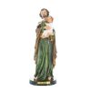 Palais du Rosaire Statue De Saint Joseph | Statue De Saint Joseph A L'Enfant En Resine Coloree 31Cm