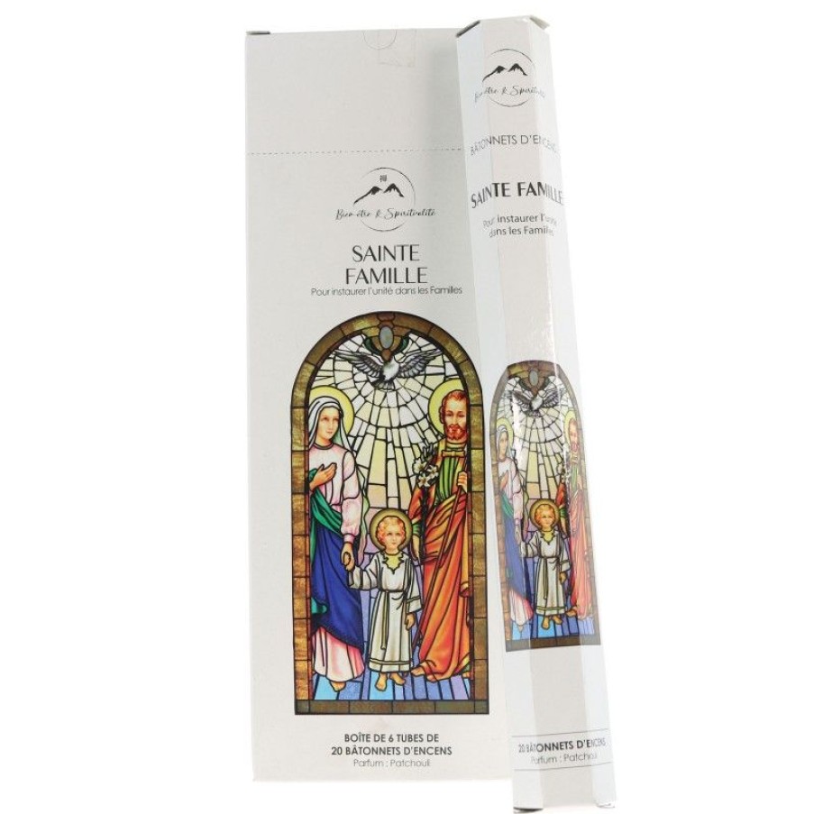 Palais du Rosaire Encens En Batonnets | 120 Batonnets D'Encens De La Sainte Famille Et Une Priere