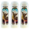Palais du Rosaire Bougie Neuvaine | Lot De 3 Bougie De Neuvaine De Saint Michel Avec Prieres