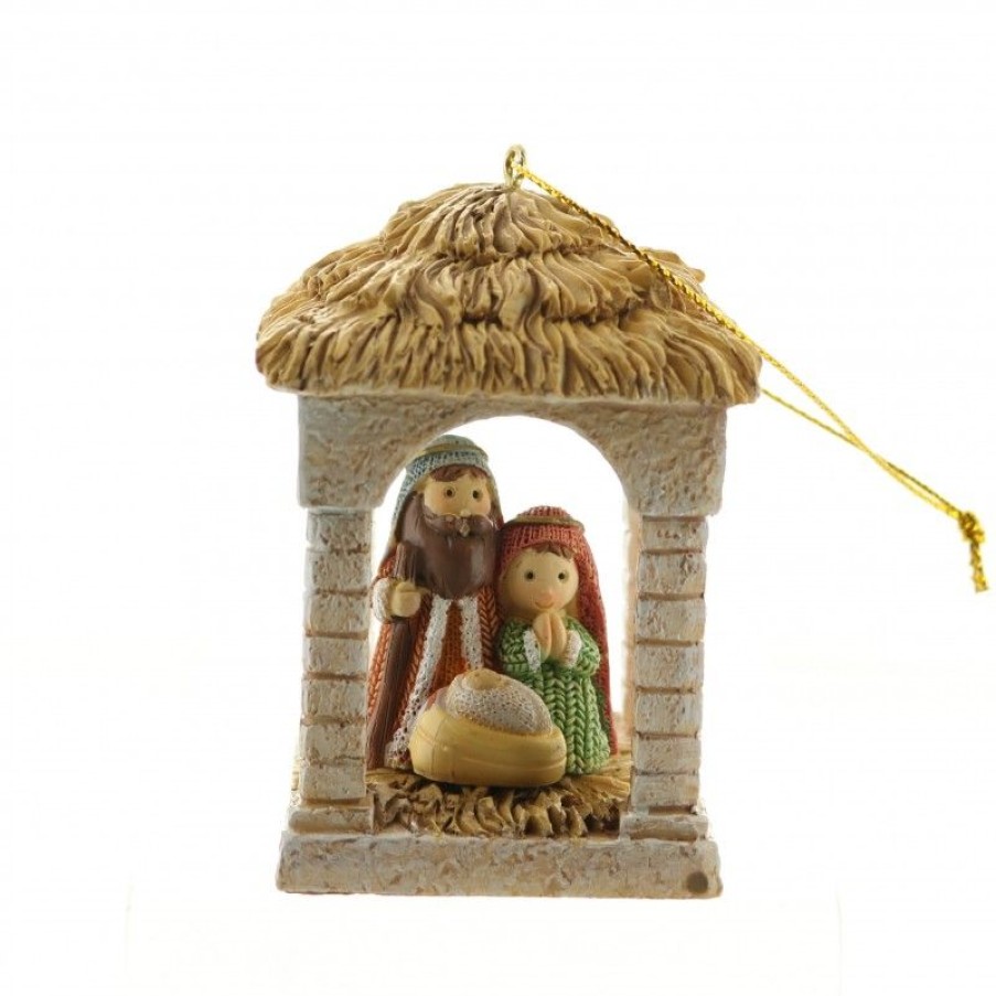 Palais du Rosaire Creche | Creche En Resine De 7 Cm Avec 4 Sujets