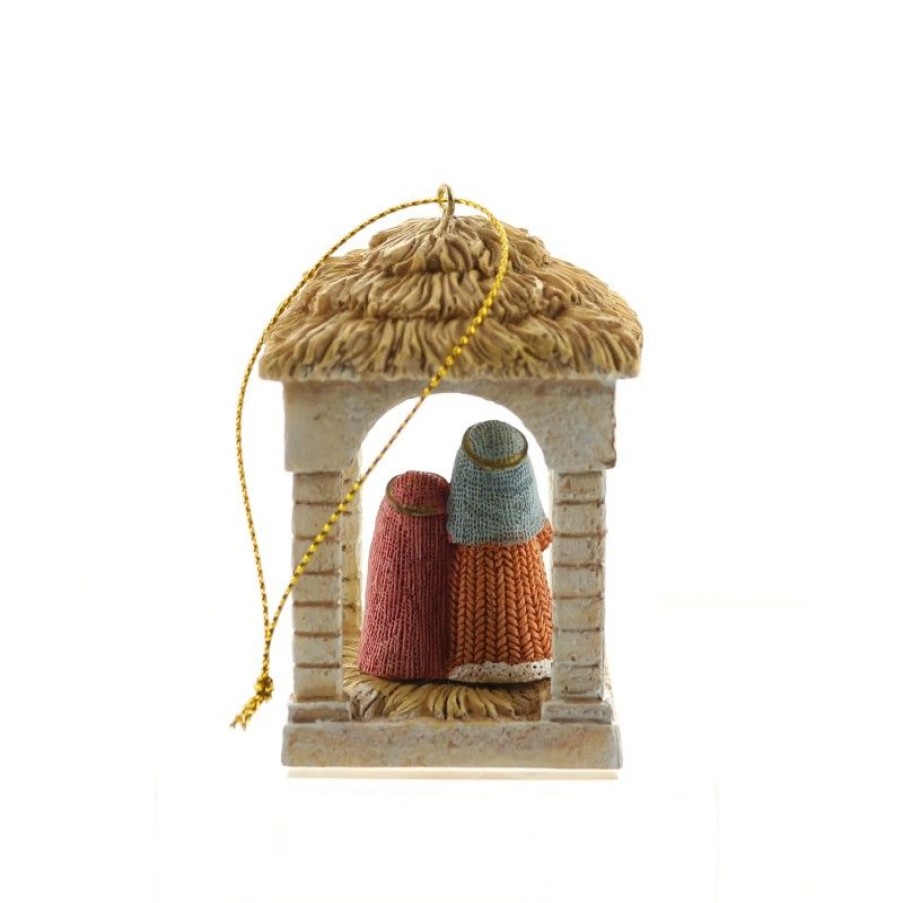Palais du Rosaire Creche | Creche En Resine De 7 Cm Avec 4 Sujets