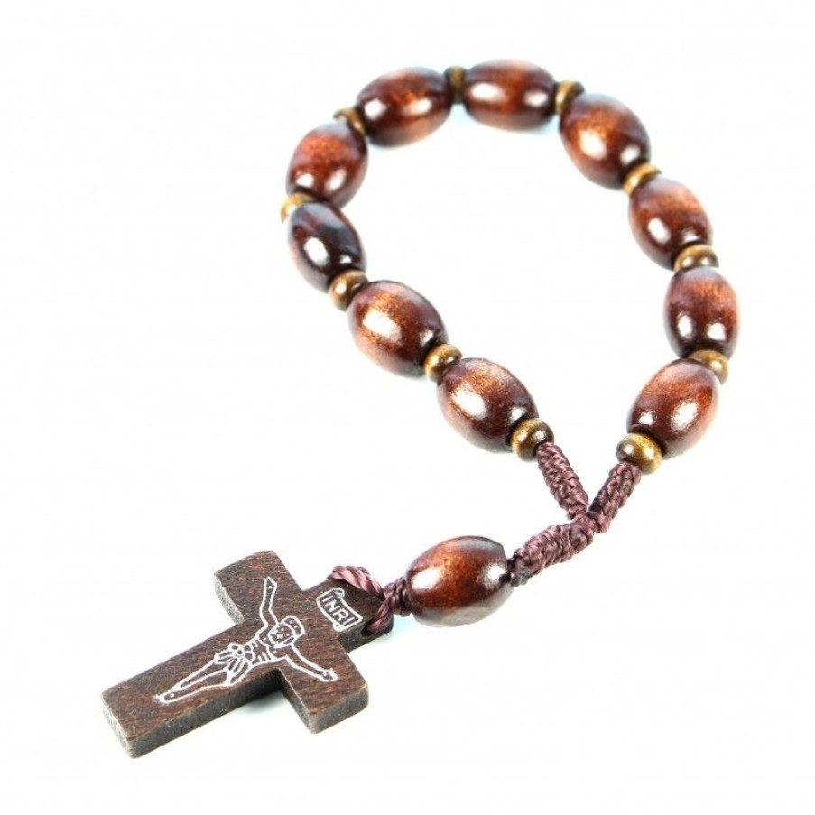Palais du Rosaire Chapelet Dizainier | Chapelet Dizainier De Lourdes En Bois