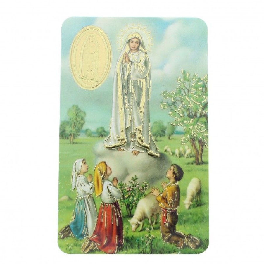 Palais du Rosaire Image Religieuse | Carte De Priere De Notre Dame De Fatima