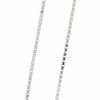 Palais du Rosaire Collier En Argent | Chaine En Argent Avec Une Maille Venitienne 45Cm