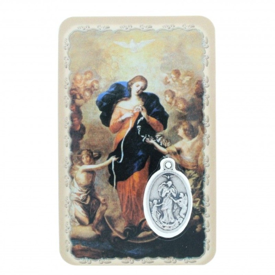 Palais du Rosaire Image Religieuse | Images Religieuse De Marie Qui Defait Les Noeuds Avec Une Medaille