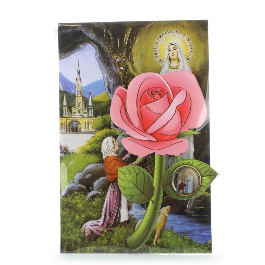 Palais du Rosaire Magnet | Magnet En Resine Avec Carte Apparition