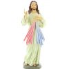 Palais du Rosaire Jesus Misericordieux | Statue De Jesus Misericordieux En Resine Ivolite 21Cm