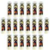 Palais du Rosaire Bougie Neuvaine | Lot De 20 Bougies De Neuvaine De Marie Qui Defait Les Noeuds Avec Prieres