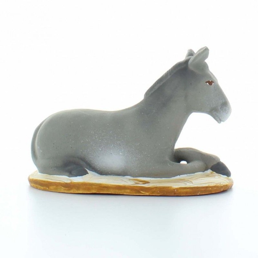 Palais du Rosaire Decoration De Noel | Ane : Santon De Provence De 9Cm, Colore A La Main