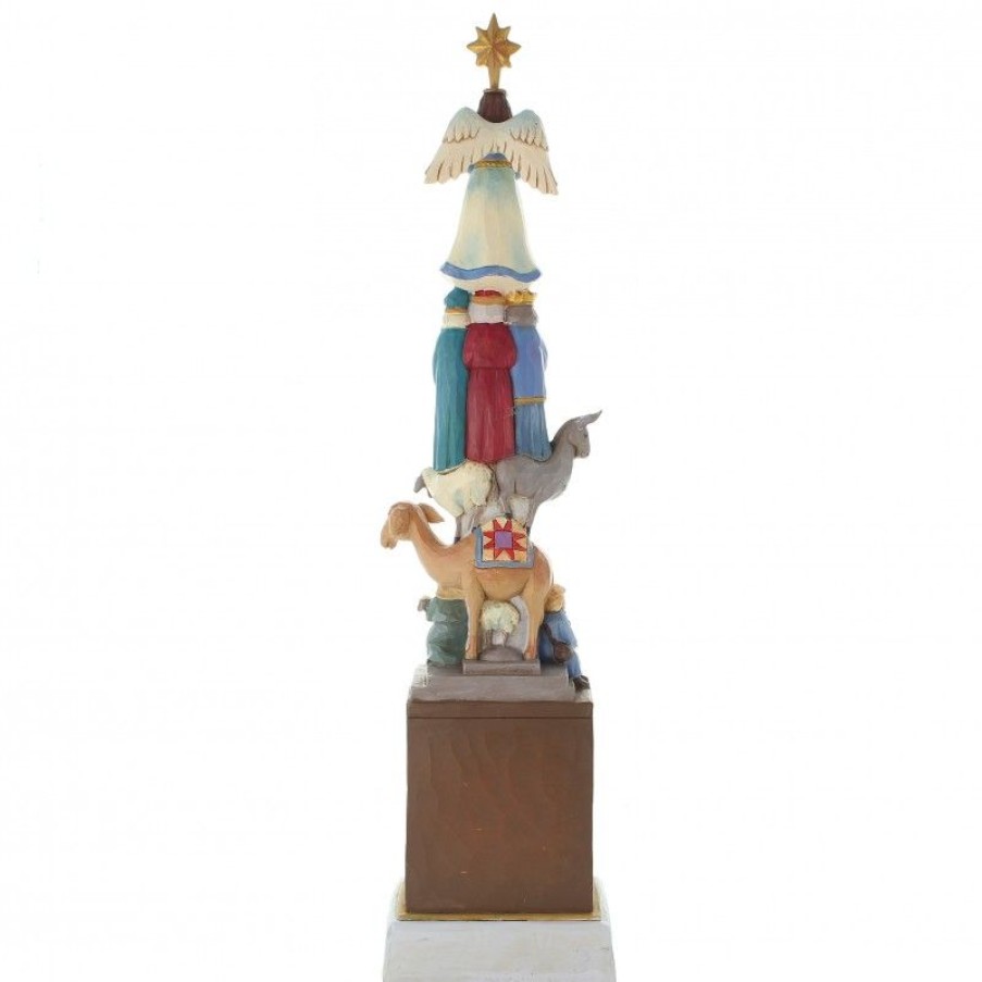 Palais du Rosaire Decoration De Noel | Creche De 36Cm En Resine