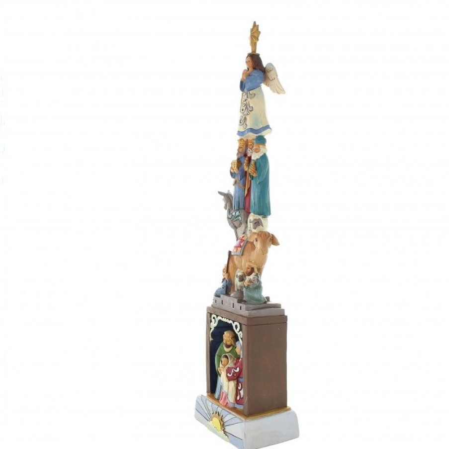 Palais du Rosaire Decoration De Noel | Creche De 36Cm En Resine