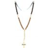 Palais du Rosaire Chapelet Bois | Chapelet En Corde Grains Bois De Quatre Tons