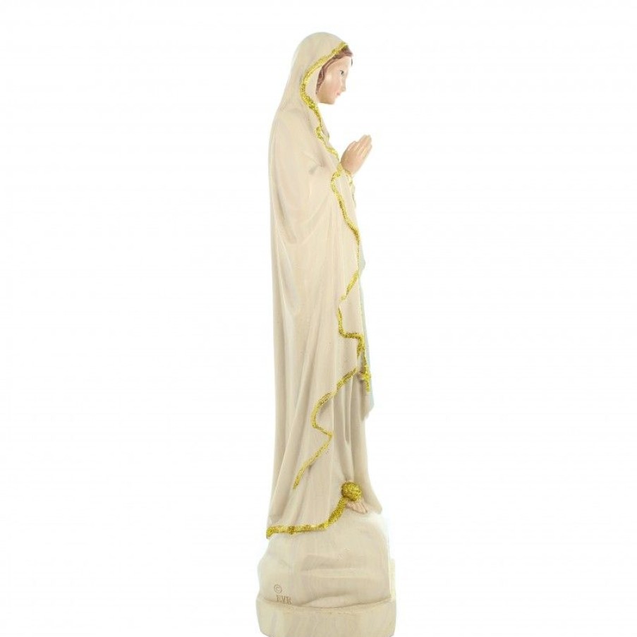 Palais du Rosaire Statue De Notre Dame De Lourdes | Statue Notre Dame De Lourdes A Paillettes 40Cm