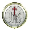 Palais du Rosaire Custode | Custode A Hosties Doree Jhs Et Croix Rouge