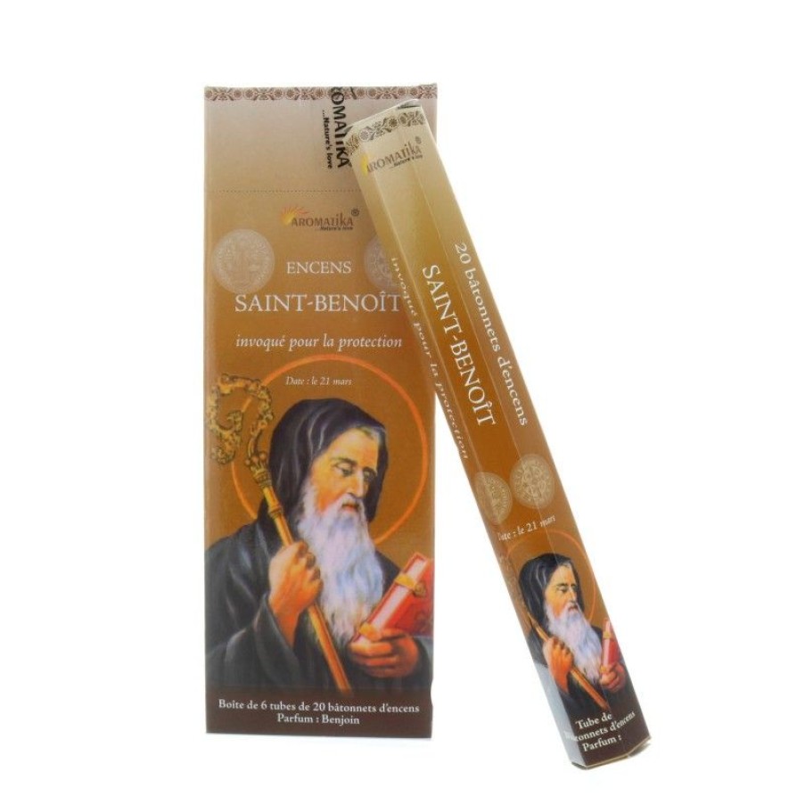 Palais du Rosaire Encens En Batonnets | Encens Religieux Saint Benoit 20 Batonnets
