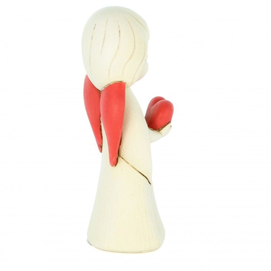 Palais du Rosaire Statue Ange | Statue Ange En Resine Patinee 10Cm