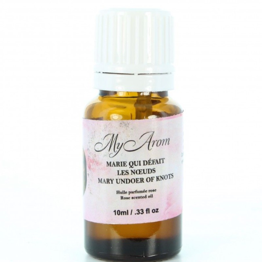 Palais du Rosaire Huile Religieuse | Huile Essentielle Religieuse Marie Qui Defait Les Noeuds Parfu 10Ml