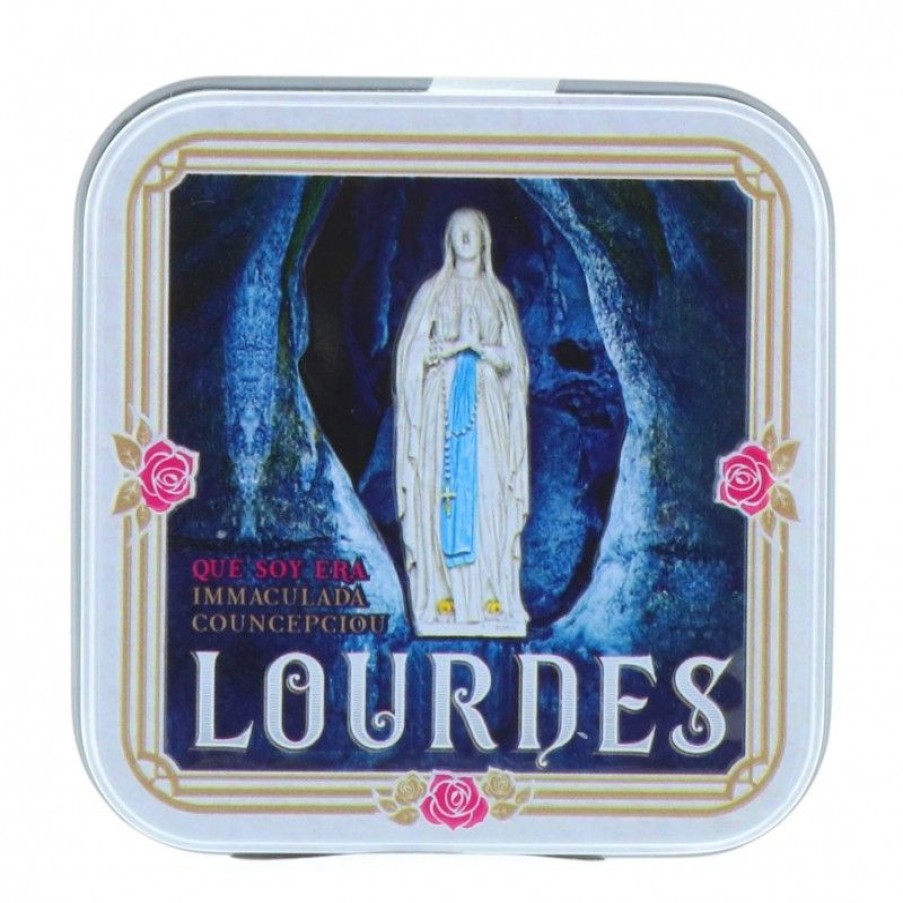 Palais du Rosaire Coffret Gourmand Lourdes | Coffret Gourmand, Boite Immaculee Conception Et Caramels A La Myrtille 45G