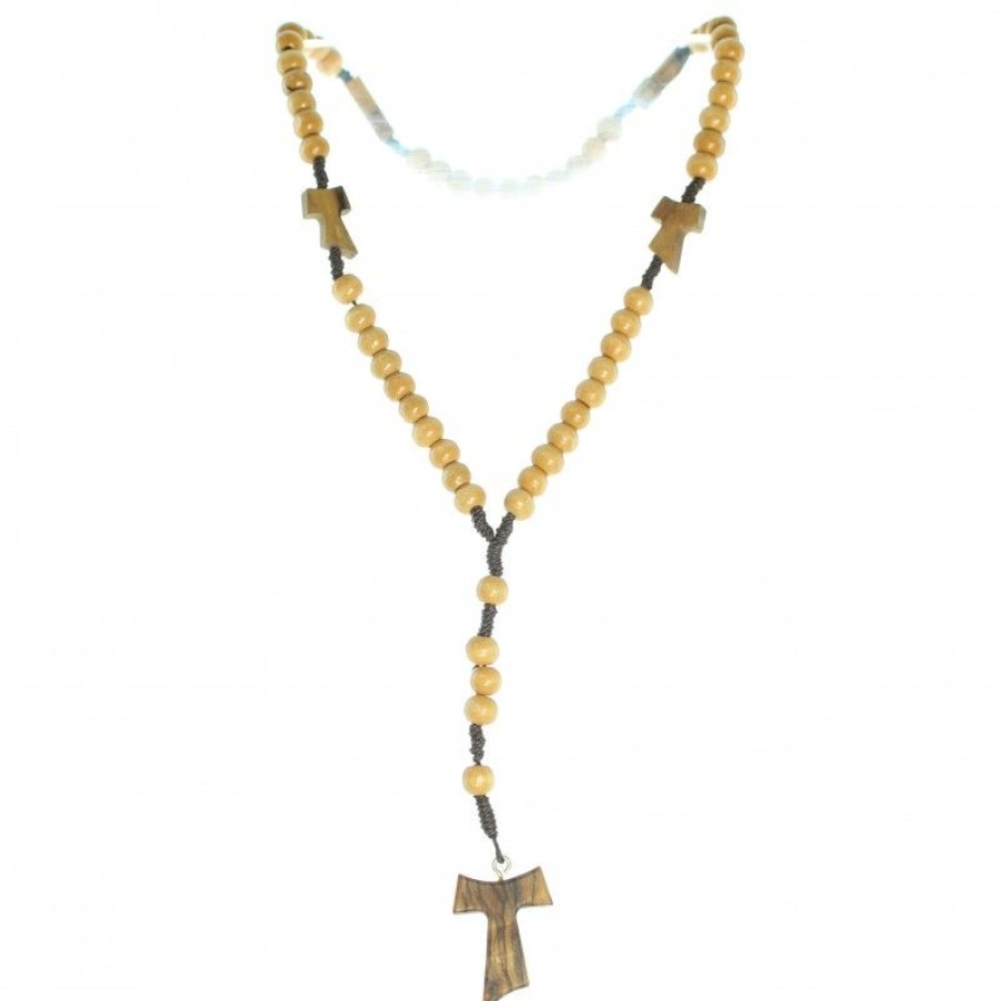 Palais du Rosaire Chapelet Corde | Chapelet De Saint Francois En Corde Avec Sa Boite Illustree