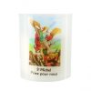 Palais du Rosaire Bougie Votive | Lot De 4 Bougies De Saint Michel 20H 6Cm