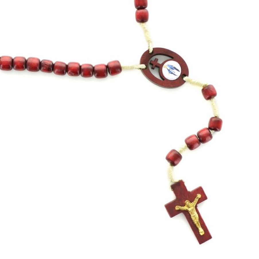 Palais du Rosaire Chapelet Bois | Chapelet De La Vierge Miraculeuse En Bois