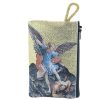 Palais du Rosaire Etui A Chapelet | Etui A Chapelet En Fil Dore 10X7 Cm Decore De Saint Michel