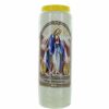 Palais du Rosaire Bougie Neuvaine | Lot De 12 Bougies De Neuvaine De La Vierge Miraculeuse 17,5Cm