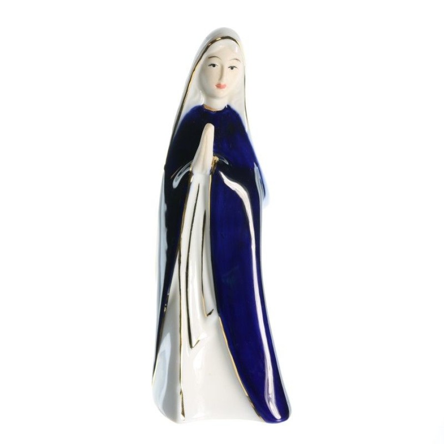 Palais du Rosaire Autre Statue De La Vierge | Statue De La Vierge Orante De 14Cm En Porcelaine