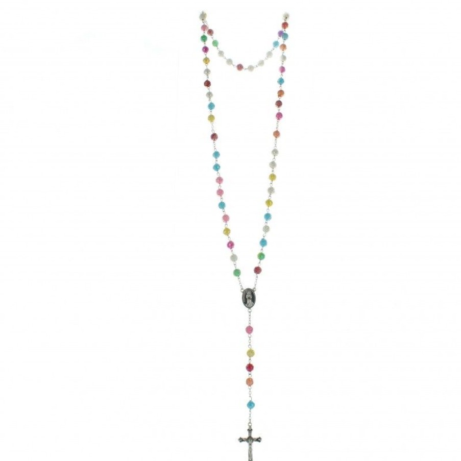 Palais du Rosaire Chapelet Resine | Chapelet Multicolor Resine 80Cm