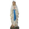 Palais du Rosaire Statue De Notre Dame De Lourdes | Statue Notre Dame De Lourdes En Resine Coloree 88 Cm