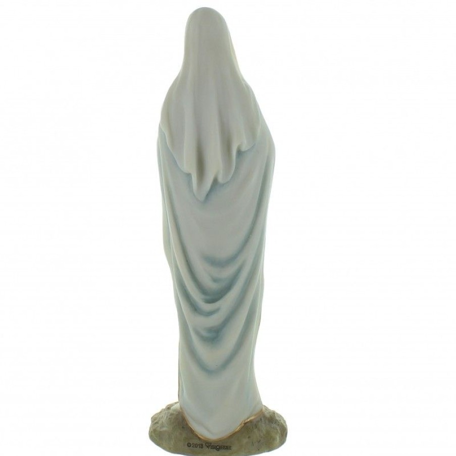 Palais du Rosaire Statue De Notre Dame De Lourdes | Statue Notre Dame De Lourdes En Resine 20Cm