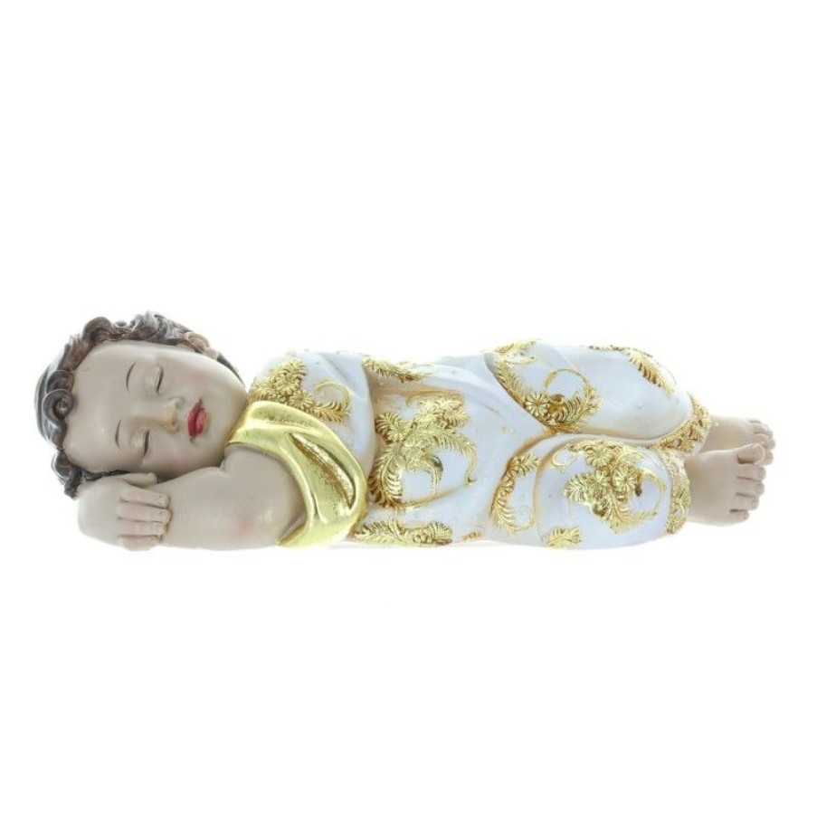 Palais du Rosaire Enfant Jesus | Statue De L'Enfant Jesus Nouveau-Ne En Resine 12Cm