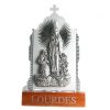 Palais du Rosaire Cadre Religieux | Cadre De L'Apparition De Lourdes Sur Socle Bois