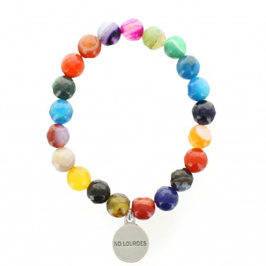 Palais du Rosaire Bracelet Fantaisie | Bracelet De L'Apparition Avec Pierres Colores