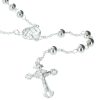 Palais du Rosaire Chapelet Argent | Chapelet De Lourdes En Argent, Grains 5Mm