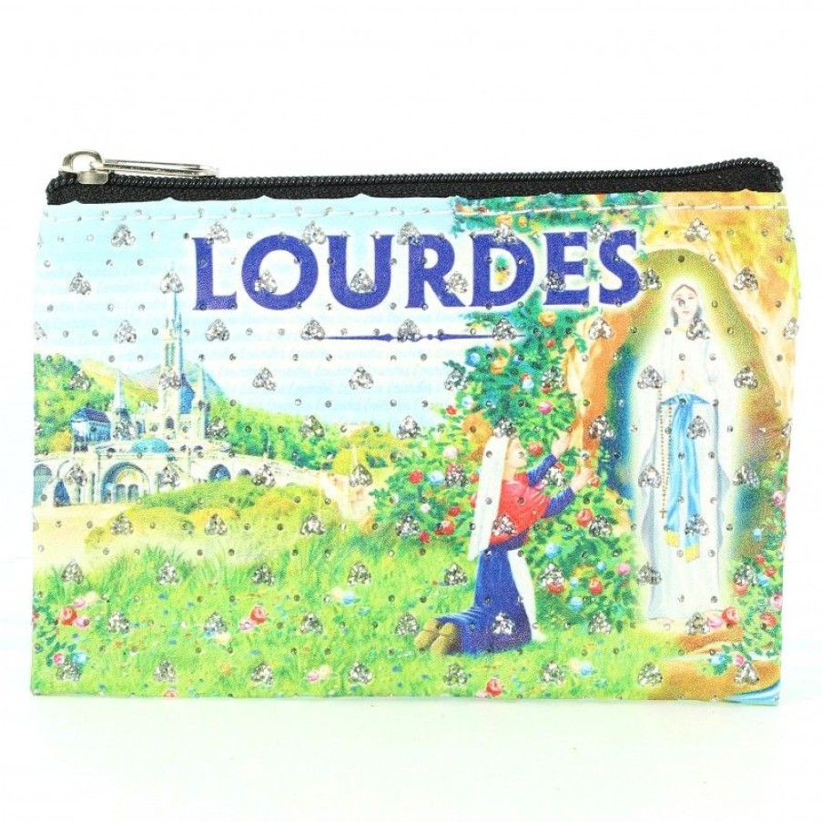 Palais du Rosaire Porte&Feuille | Porte-Monnaie Rectangulaire Strass Lourdes